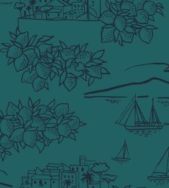 Limoneto Wallpaper by Mini Moderns Lido Limoneto Wallpaper by Mini Moderns Lido