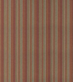 Lindisfarne Stripe Fabric by Mulberry Home Russet/Sage Lindisfarne Stripe Fabric by Mulberry Home Russet/Sage