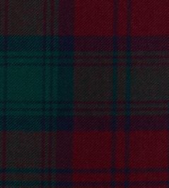 Lindsay Mod Fabric by The Isle Mill Green/Red Lindsay Mod Fabric by The Isle Mill Green/Red