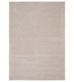 Lineal Poem Rug by Linie Design Beige Lineal Poem Rug by Linie Design Beige