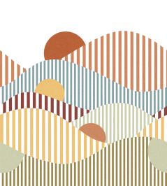 Linear Mural by Caselio Multicouleurs Linear Mural by Caselio Multicouleurs