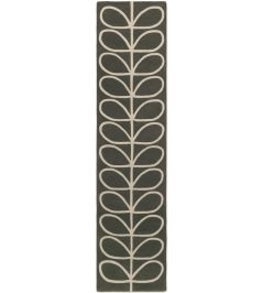Linear Stem Runner Rug by Orla Kiely Slate Linear Stem Runner Rug by Orla Kiely Slate