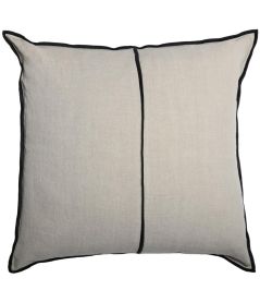 Linen Cushion by Maison Casamance Beige Linen Cushion by Maison Casamance Beige