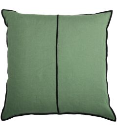 Linen Cushion by Maison Casamance Vert Tilleul Linen Cushion by Maison Casamance Vert Tilleul