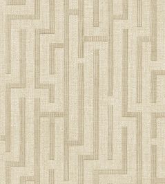 Linen Trellis Wallpaper by Eijffinger Beige/Sand Linen Trellis Wallpaper by Eijffinger Beige/Sand