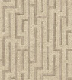Linen Trellis Wallpaper by Eijffinger Beige/Taupe Linen Trellis Wallpaper by Eijffinger Beige/Taupe