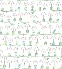 Linnea Wallpaper by Borastapeter Pink Linnea Wallpaper by Borastapeter Pink