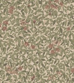 Linnea Wallpaper by Sandberg Burgundy Linnea Wallpaper by Sandberg Burgundy