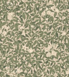 Linnea Wallpaper by Sandberg Forest Green Linnea Wallpaper by Sandberg Forest Green