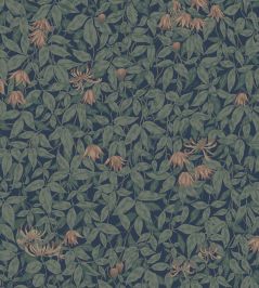 Linnea Wallpaper by Sandberg Midnight Blue Linnea Wallpaper by Sandberg Midnight Blue