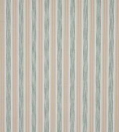 Linton Stripe Fabric by Jane Churchill Aqua Linton Stripe Fabric by Jane Churchill Aqua