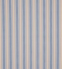 Linton Stripe Fabric by Jane Churchill Blue Linton Stripe Fabric by Jane Churchill Blue