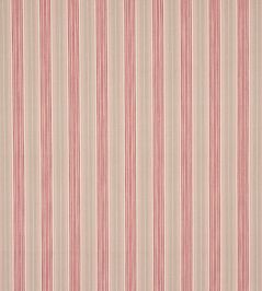 Linton Stripe Fabric by Jane Churchill Red Linton Stripe Fabric by Jane Churchill Red
