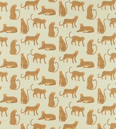 Lionel Fabric by Scion Ginger Lionel Fabric by Scion Ginger