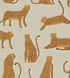Lionel Wallpaper by Scion Ginger Lionel Wallpaper by Scion Ginger