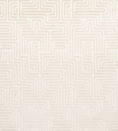 Lisboa Velvet Fabric by Schumacher Pearl Lisboa Velvet Fabric by Schumacher Pearl