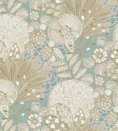 Lithops Wallpaper by Jannelli&Volpi Blue/Sand Lithops Wallpaper by Jannelli&Volpi Blue/Sand
