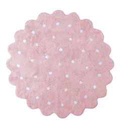 Little Biscuit Rug by Lorena Canals Pink Little Biscuit Rug by Lorena Canals Pink