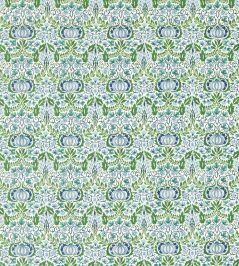 Little Chintz Fabric by Morris & Co Nettle/Woad Little Chintz Fabric by Morris & Co Nettle/Woad