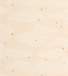 Little Clouds Wallpaper by Caselio Vieux rose Little Clouds Wallpaper by Caselio Vieux rose