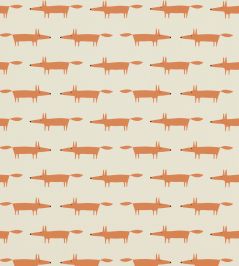 Little Fox Wallpaper by Scion Ginger Little Fox Wallpaper by Scion Ginger