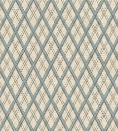 Little Lattice Fabric by Ottoline Blue Little Lattice Fabric by Ottoline Blue