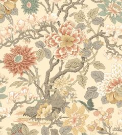 Little Magnolia Wallpaper by GP & J Baker Powder Little Magnolia Wallpaper by GP & J Baker Powder