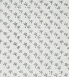 Little Palm Fabric by Prestigious Textiles Silver Little Palm Fabric by Prestigious Textiles Silver