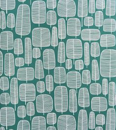 Little Trees Wallpaper by MissPrint Emerald Little Trees Wallpaper by MissPrint Emerald