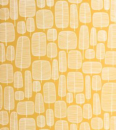 Little Trees Wallpaper by MissPrint Yellow Little Trees Wallpaper by MissPrint Yellow