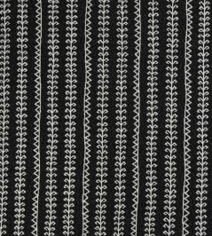 Little Weed Fabric by Christopher Farr Cloth Charcoal Little Weed Fabric by Christopher Farr Cloth Charcoal