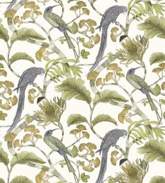 Living Branches Wallpaper by Josephine Munsey Hilles White and Greens Living Branches Wallpaper by Josephine Munsey Hilles White and Greens