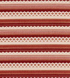 Lock Stitch Fabric by Scion Chilli/Ladybird Red/Blush Lock Stitch Fabric by Scion Chilli/Ladybird Red/Blush