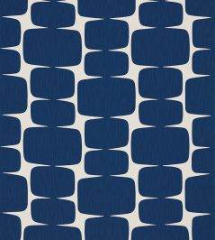 Lohko Fabric by Scion Indigo / Jasmine Lohko Fabric by Scion Indigo / Jasmine