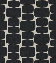 Lohko Fabric by Scion Liquorice / Hemp Lohko Fabric by Scion Liquorice / Hemp