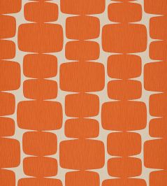 Lohko Fabric by Scion Paprika / Pebble Lohko Fabric by Scion Paprika / Pebble