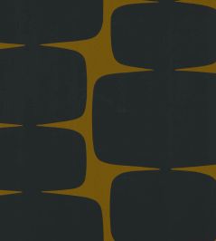 Lohko Wallpaper by Scion Tumeric / Charcoal Lohko Wallpaper by Scion Tumeric / Charcoal