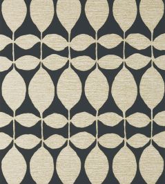 Lola Wallpaper by Thibaut Metallic Gold on Black Lola Wallpaper by Thibaut Metallic Gold on Black