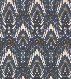 Lolana Wallpaper by Romo Cobalt Lolana Wallpaper by Romo Cobalt