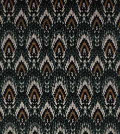 Lolana Velvet Fabric by Romo Indian Green Lolana Velvet Fabric by Romo Indian Green