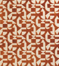 Lonato Fabric by Camengo Terracotta Lonato Fabric by Camengo Terracotta