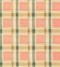 London Check Fabric by George & Minnie Blush/Sage London Check Fabric by George & Minnie Blush/Sage
