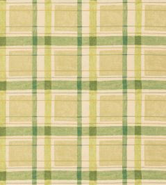 London Check Fabric by George & Minnie Emerald London Check Fabric by George & Minnie Emerald