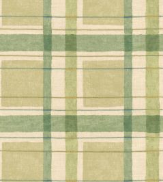 London Check Wallpaper by George & Minnie Emerald London Check Wallpaper by George & Minnie Emerald