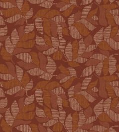Lontara Wallpaper by Casamance Terracotta/Cuivre Lontara Wallpaper by Casamance Terracotta/Cuivre
