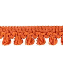 Looped Fringe Trimming by Villa Nova Pumpkin Looped Fringe Trimming by Villa Nova Pumpkin
