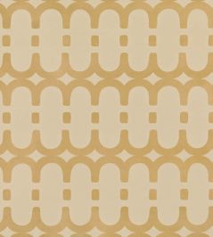 Loopy Link Wallpaper by Kirkby Design Gold Loopy Link Wallpaper by Kirkby Design Gold