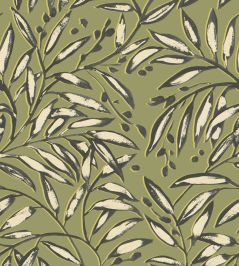 Lorena Vine Wallpaper by Ohpopsi Olive Lorena Vine Wallpaper by Ohpopsi Olive