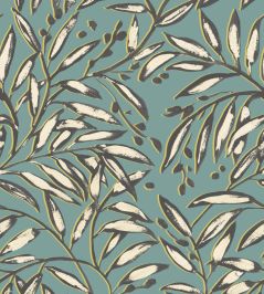 Lorena Vine Wallpaper by Ohpopsi Petrol Lorena Vine Wallpaper by Ohpopsi Petrol