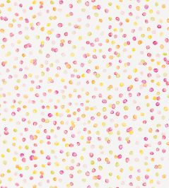 Lots Of Dots Wallpaper by Scion Blancmange / Rasberry / Citrus Lots Of Dots Wallpaper by Scion Blancmange / Rasberry / Citrus